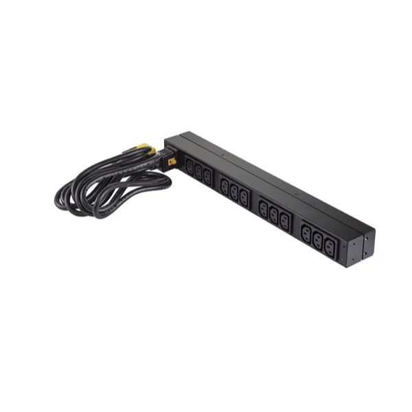 APC Rack PDU, Basic, 1U, 16A, 208/230V.  Input Connection: IEC-320 C20, Cord Length: 2.5 m. Output Connections: 12x IEC 320 C13