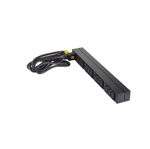 APC Rack PDU, Basic, 1U, 16A, 208/230V.  Input Connection: IEC-320 C20, Cord Length: 2.5 m. Output Connections: 12x IEC 320 C13