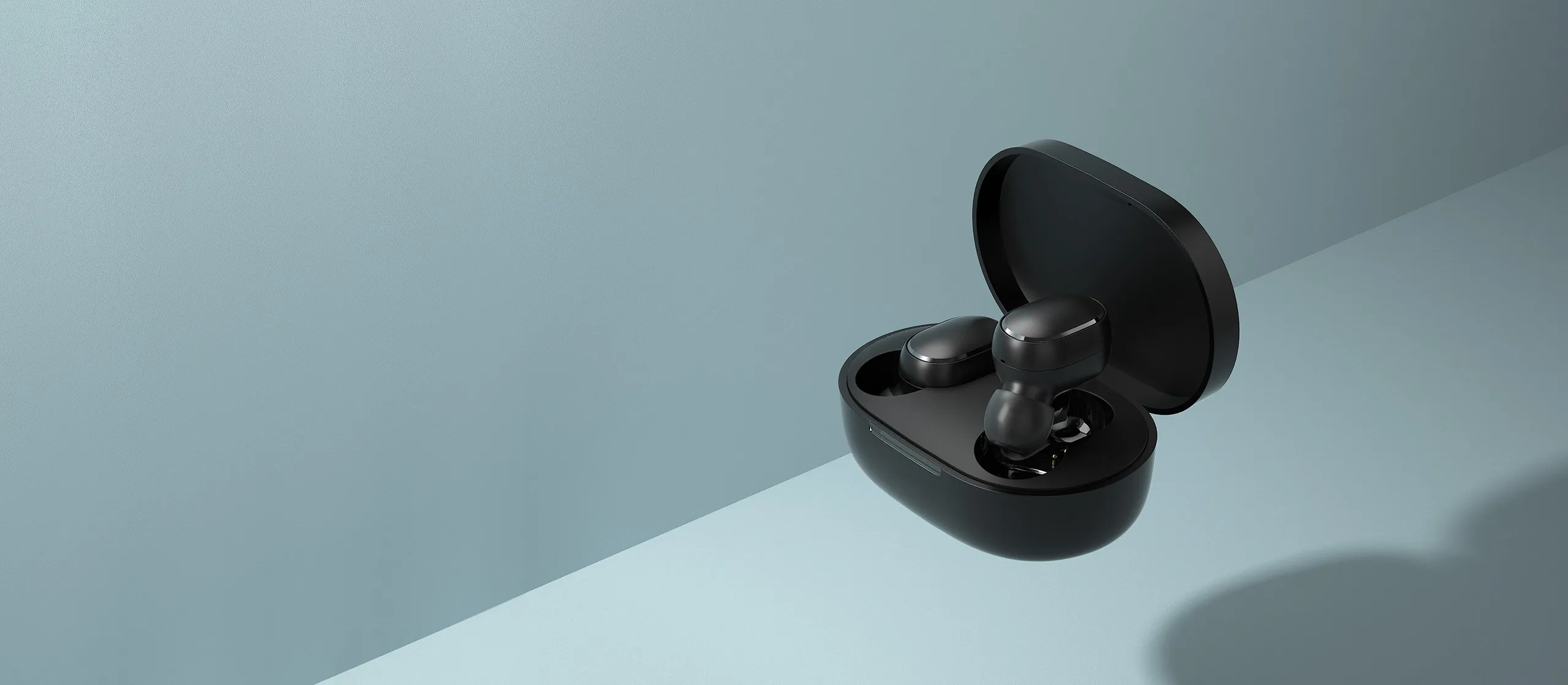 Xiaomi Mi Basic 2 tr&aring;dl&ouml;sa in-ear h&ouml;rlurar, svart