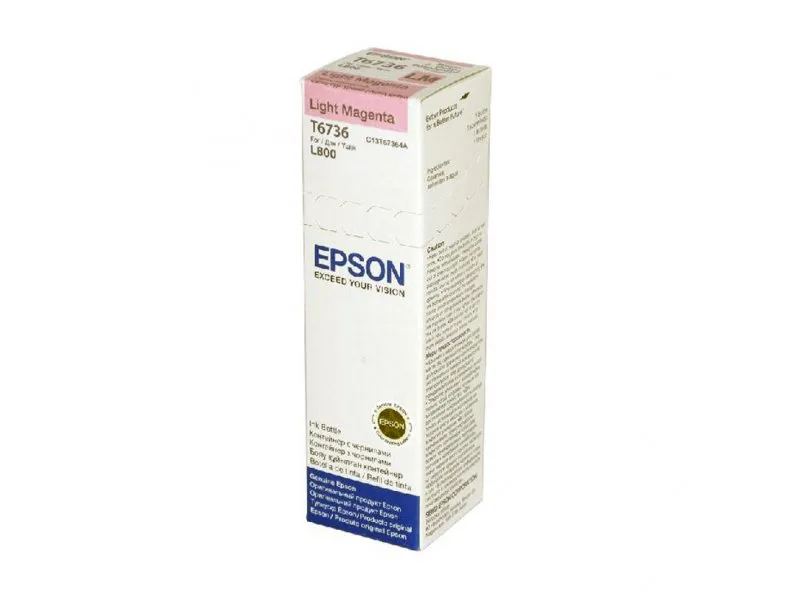 Epson T6736-mustekasetti, 70 ml, vaaleanmagenta