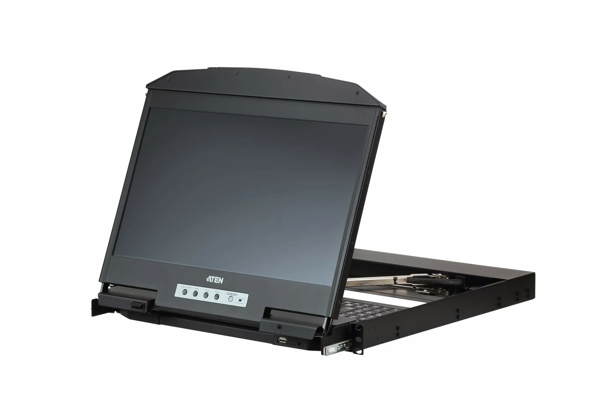 ATEN 18.5" Dual Rail USB HDMI-DVI-VGA Full HD