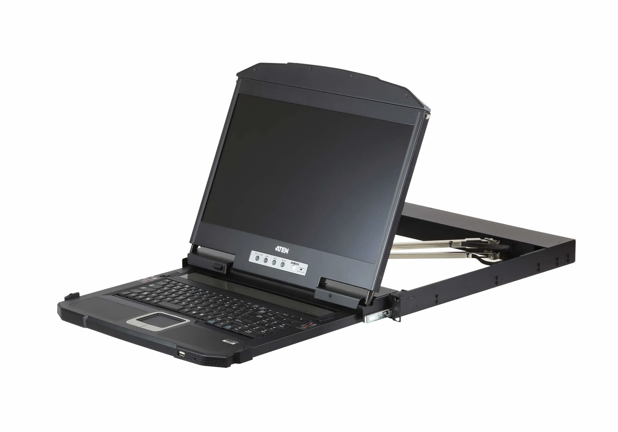 ATEN 18.5" Dual Rail USB HDMI-DVI-VGA Full HD