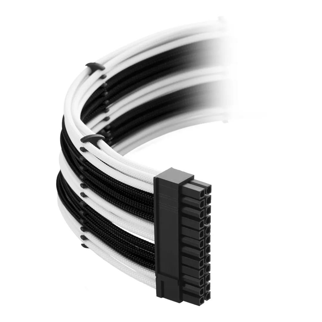 CableMod Classic ModMesh C-Series Cable Kit Corsair AXi, HXi &amp; RM - black/white