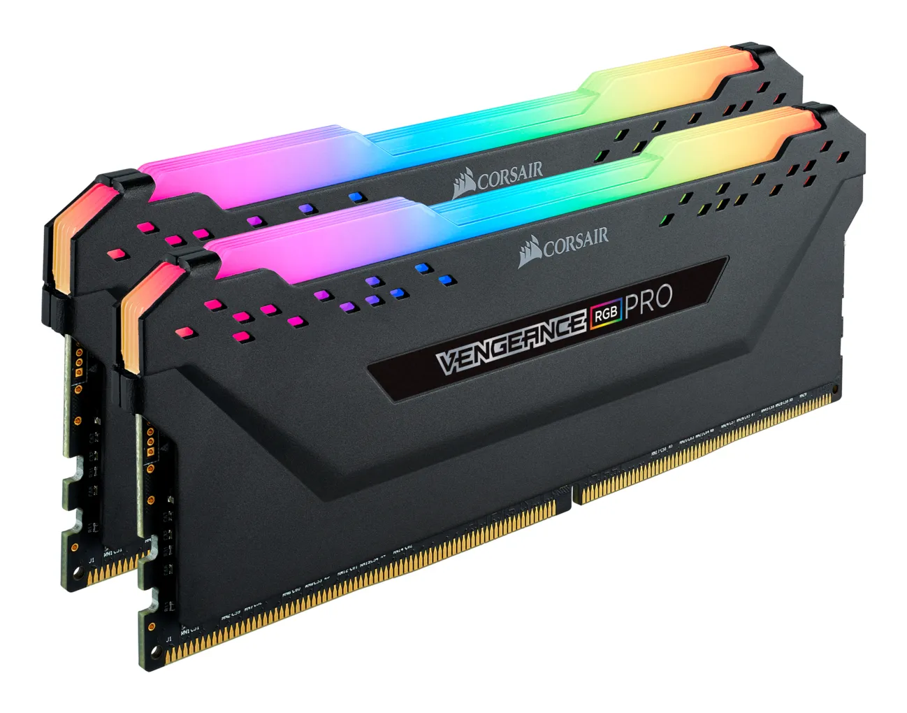 Corsair Vengeance RGB Pro 16GB (2 x 8GB) DDR4 3600 MHz, CL18 - memory, Black Corsair Vengeance RGB Pro 16GB (2 x 8GB) DDR4 3600 MHz, CL18 - memory, Black