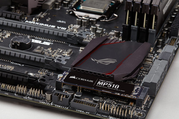 Corsair MP510 480 Gt, PCIe 3.0, M.2 -SSD-levy