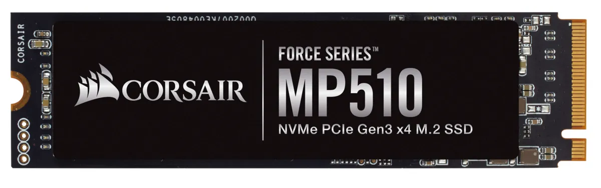 Corsair MP510 480GB, PCIe 3.0, M.2 - SSD