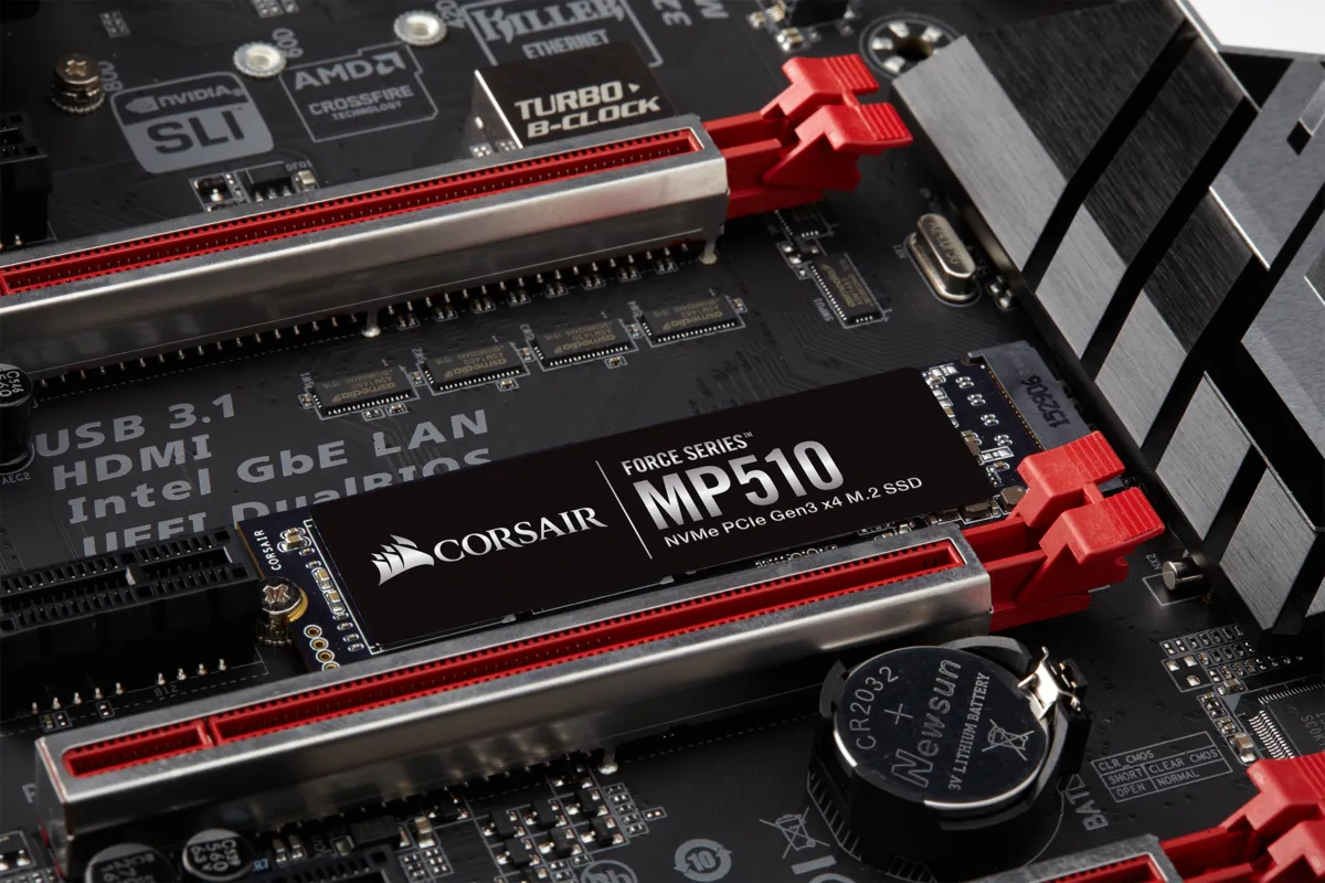 Corsair MP510 480GB, PCIe 3.0, M.2 - SSD