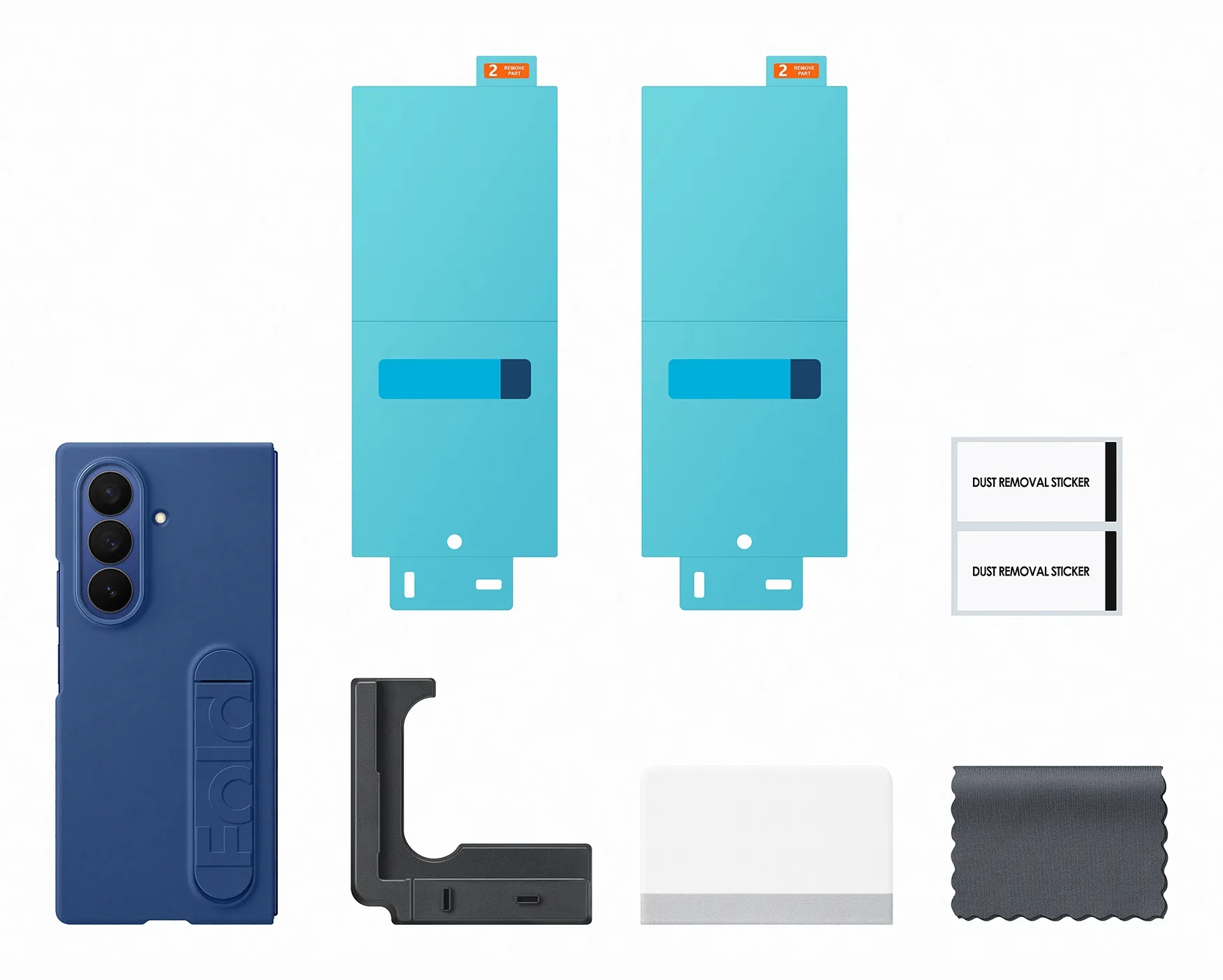 Samsung Galaxy Z Fold7 Silicone Case, Navy