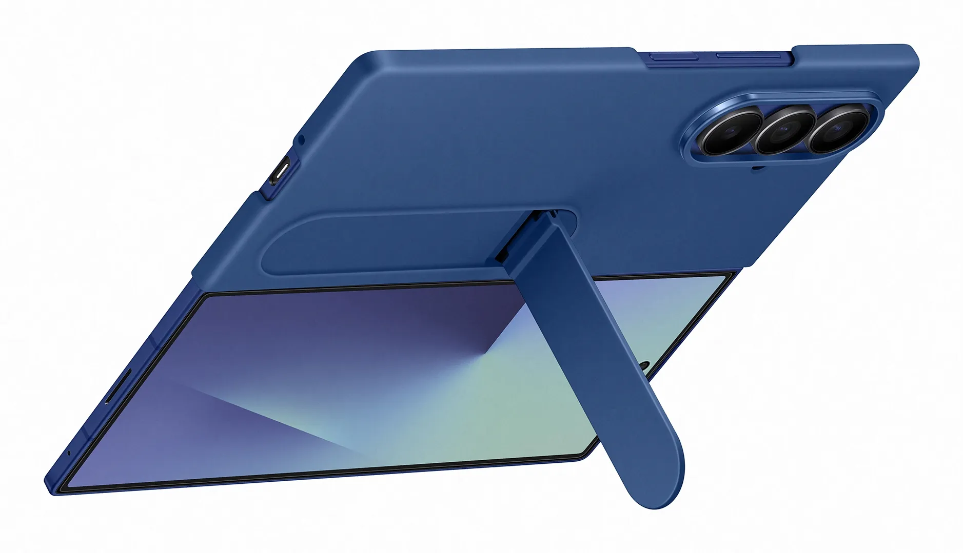 Samsung Galaxy Z Fold7 Silicone Case, Navy