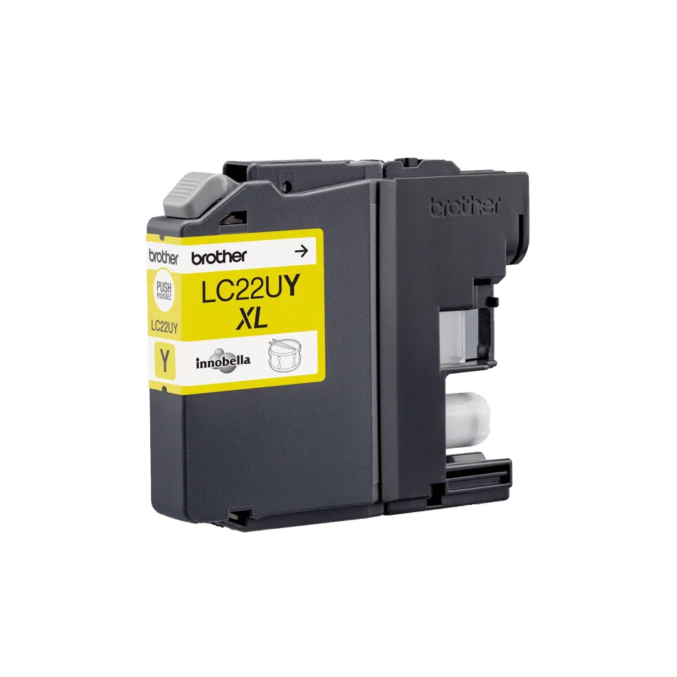 Brother LC22UY High Capacity ink cartridge, Yellow