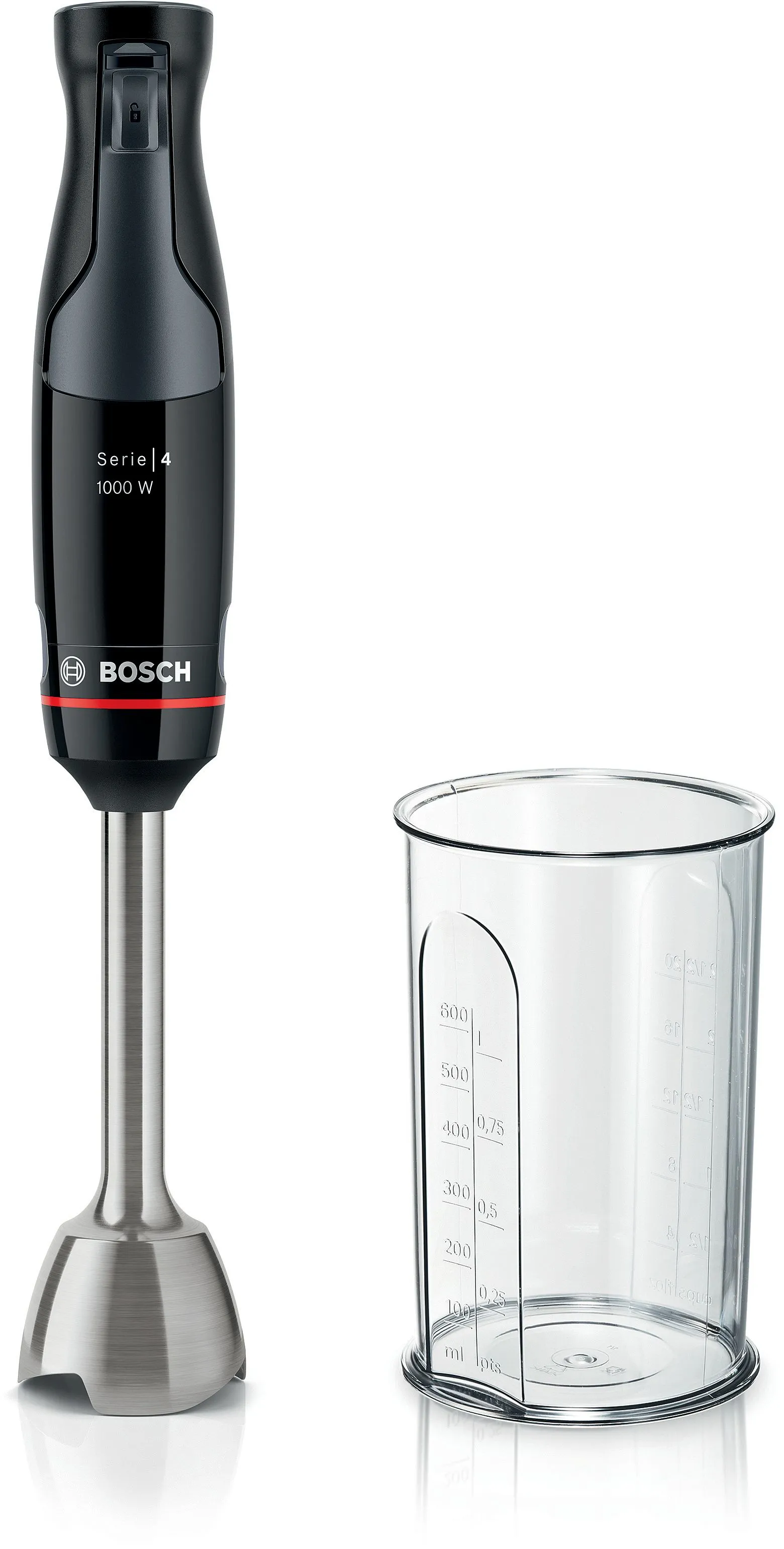 Bosch ErgoMaster MSM4B610 -sauvasekoitin, musta/antrasiitti