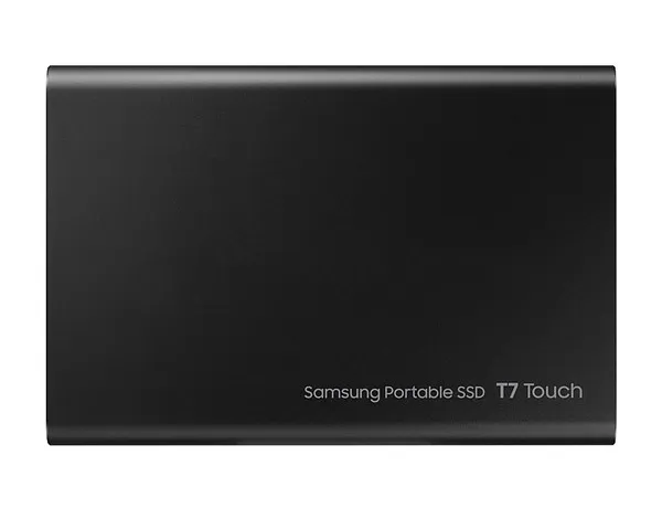 Samsung T7 Touch 500 GB USB-C - extern SSD, Svart