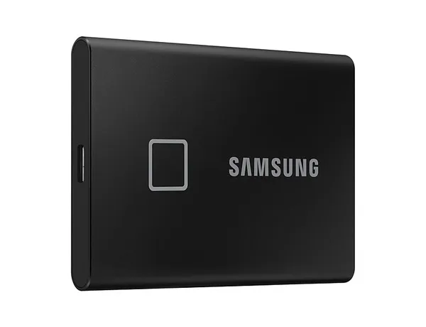 Samsung T7 Touch 500 GB USB-C - extern SSD, Svart