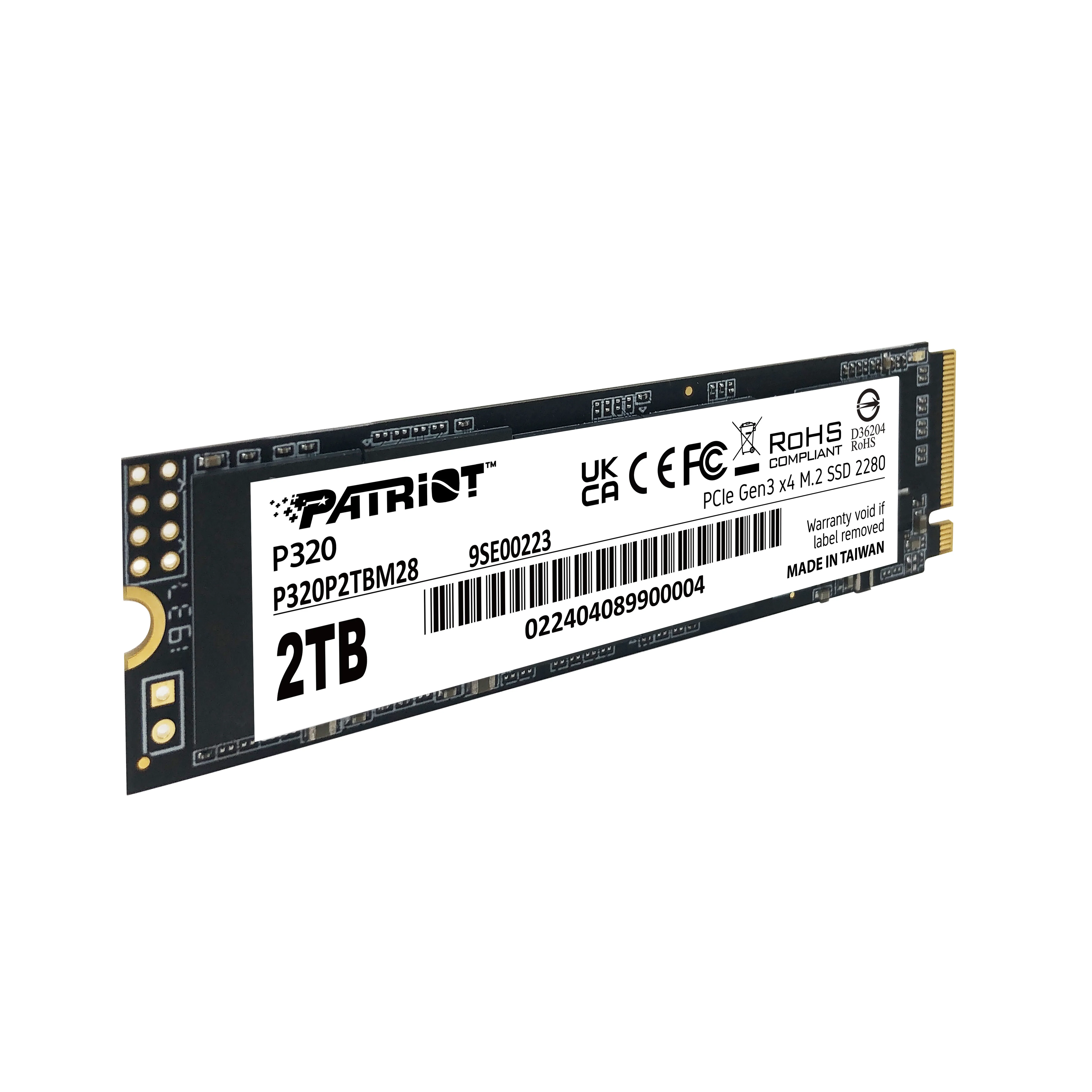 Patriot P320 2TB M.2 PCIe NVMe SSD