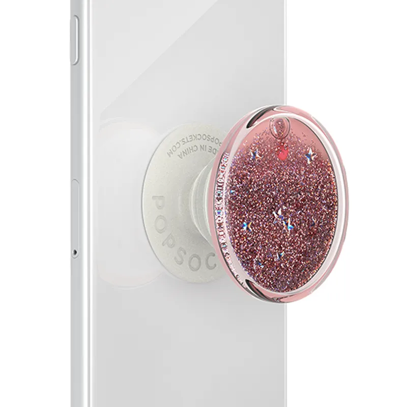 POPSOCKETS Tidepool Rose OW Avtagbart Grip med St&auml;llfunktion LUXE