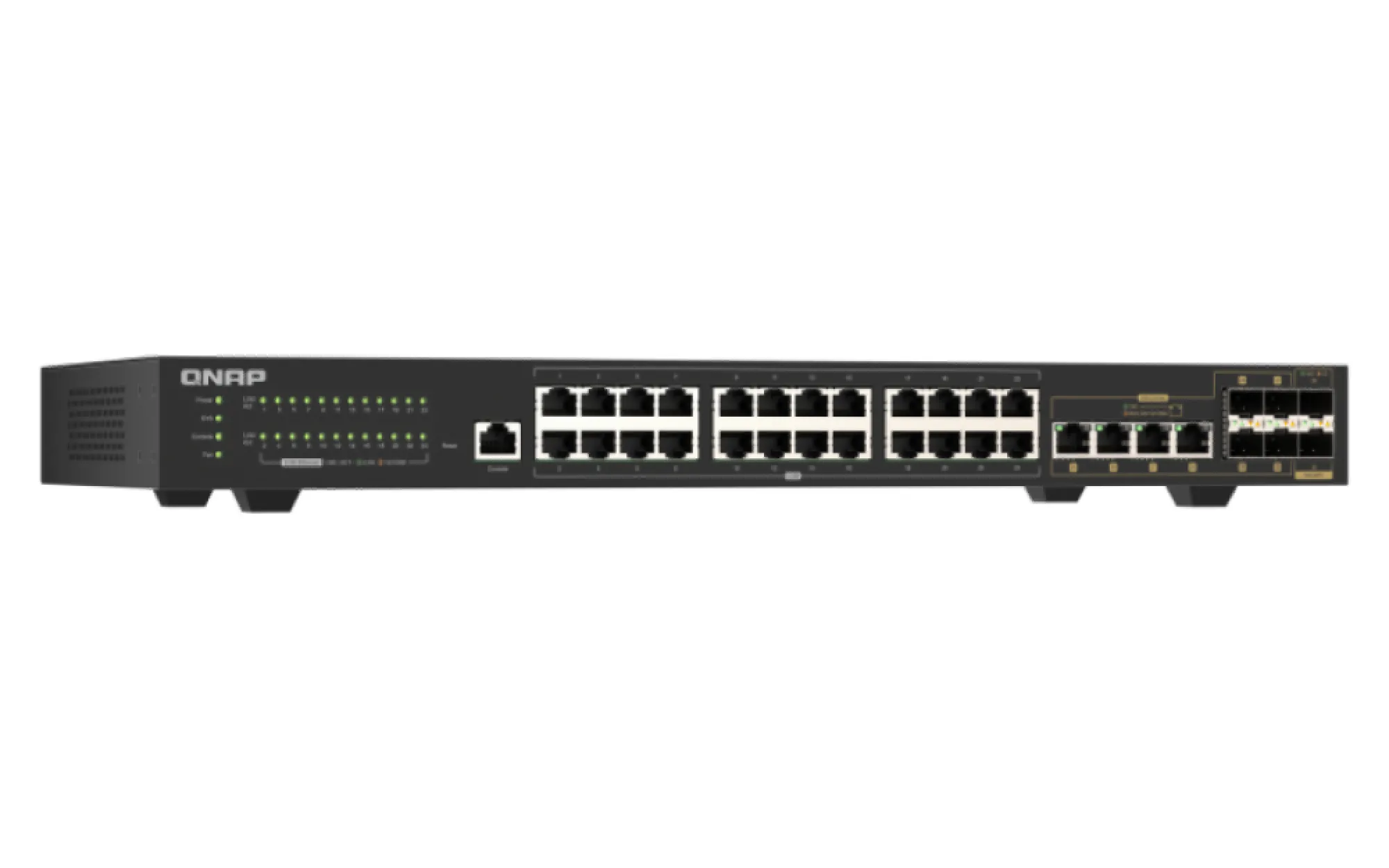 QNAP QSW-M2130-4C2S24T - Managed switch, Black