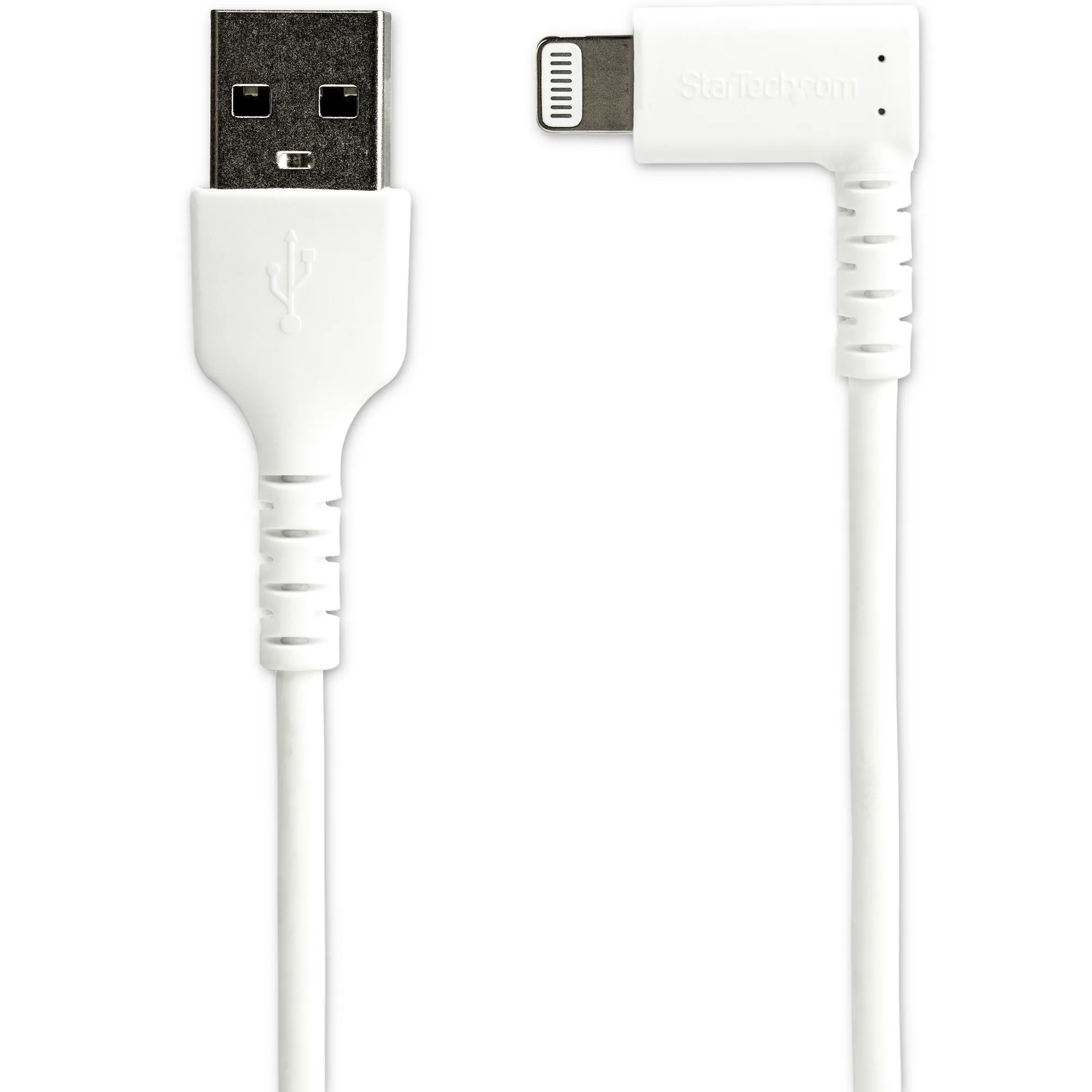 Startech Angled USB-A - Lightning - cable, 1 m, White