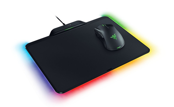 Razer Mamba - wireless gaming mouse, Black + Firefly Gaming Surface