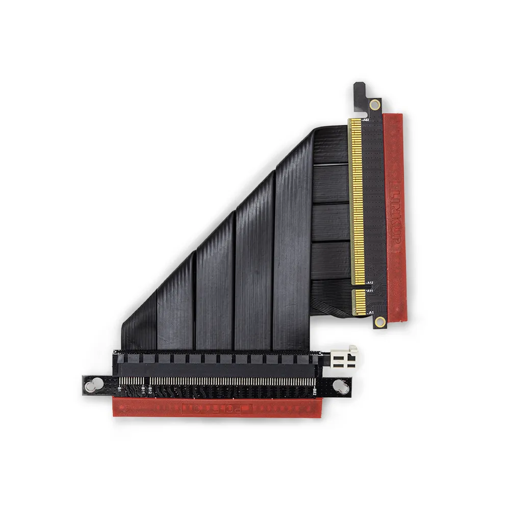 Ssupd Meshroom PCIe 4.0 Riser Cable - 14CM - Dual Reverse