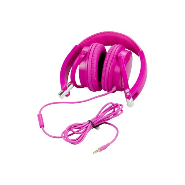 STREETZ headset, sopii iPhone, 32 Ohm, 1,5m kaapeli, 1x3,5mm,vaalpun
