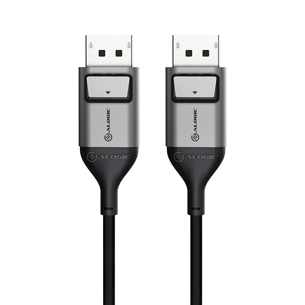Alogic  DisplayPort – DisplayPort 1.4 -kaapeli, 2 m, Harmaa
