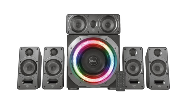 Trust GXT 698 Torro RGB-Illuminated 5.1 Speaker Set