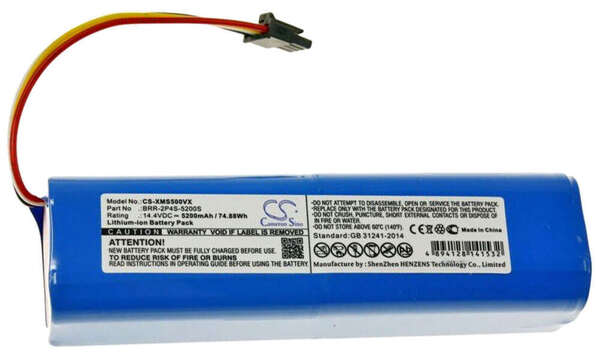 Roborock 5200mAh Lithium-Ion Robot vacuum cleaner battery