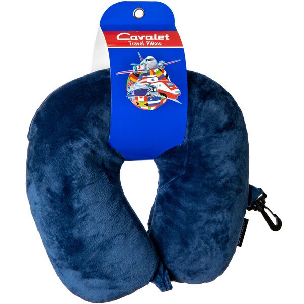 CAVALET Comfort Travel Neck Pillow, Blue