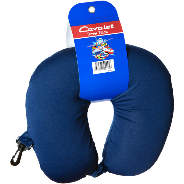 CAVALET Comfort Travel Neck Pillow, Blue