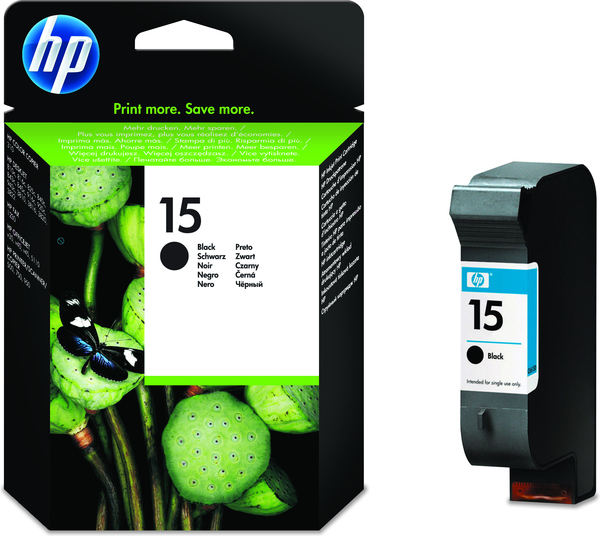 HP No15 Ink Cart/black 166g f DJ ML AM