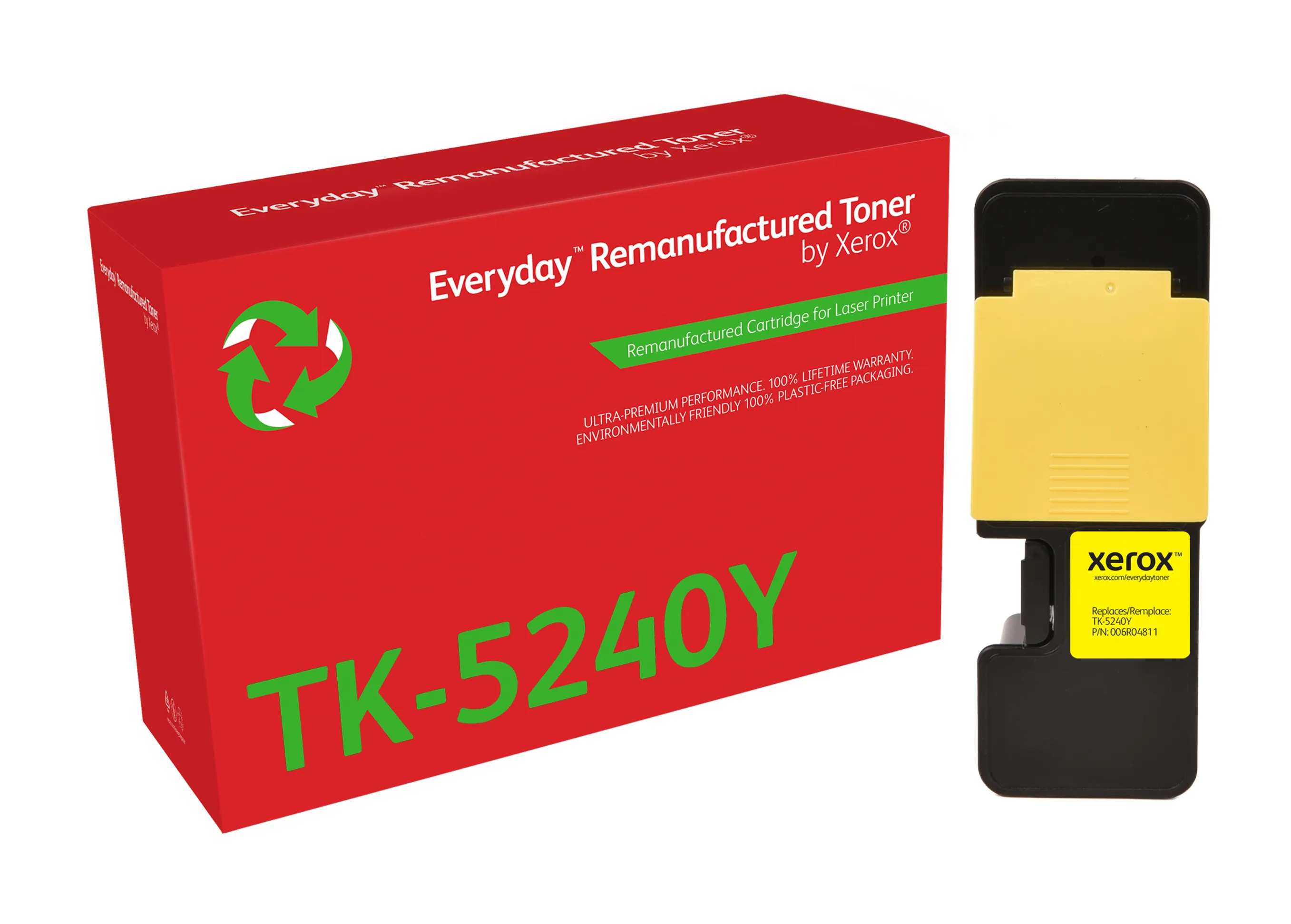 Xerox Everyday Remanufactured toner cartridge, Yellow