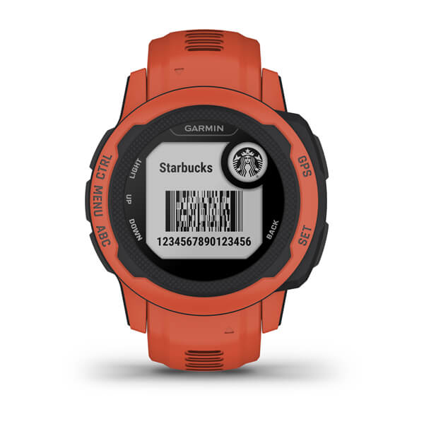 Garmin Instinct 2S -urheilukello, Poppy Garmin Instinct 2S -urheilukello, Poppy
