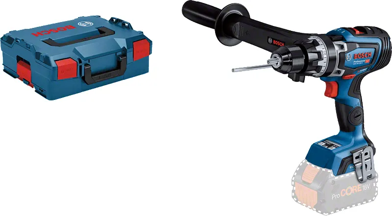 Bosch Cordless Impact Drill BITURBO GSB 18V-150 C Professional solo, 18V (blue/black, without battery and charger, L-BOXX)
