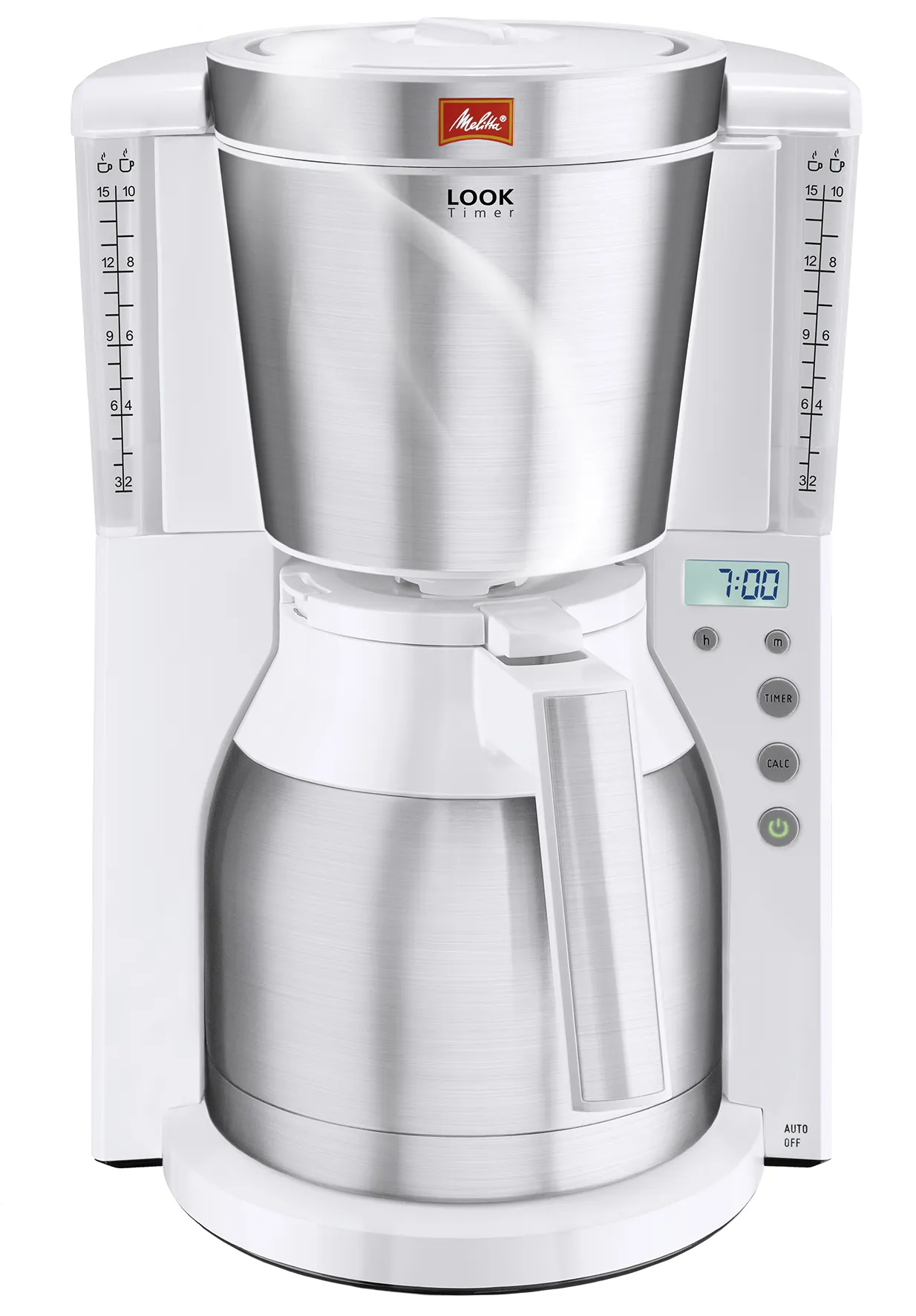 Melitta Look Therm Timer - coffee maker, White