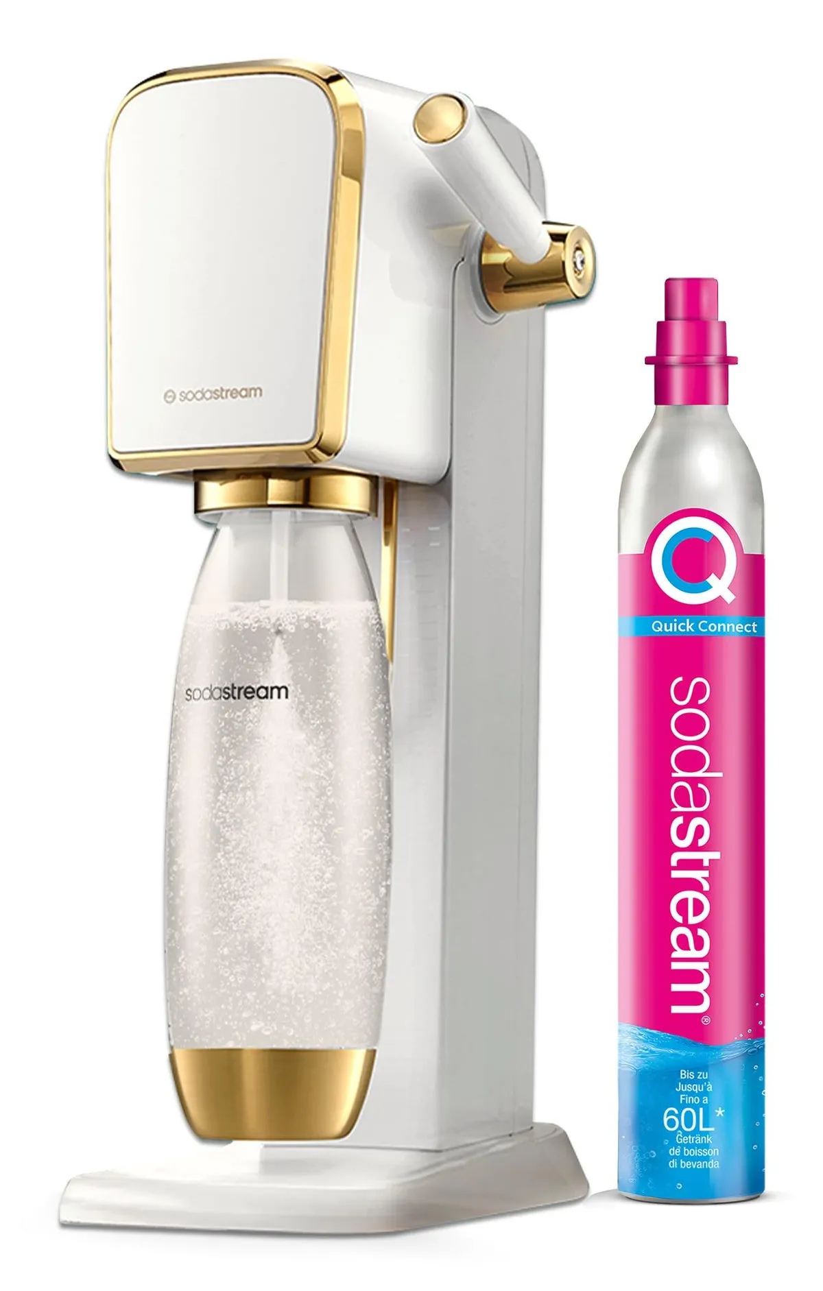SodaStream ART kolsyremaskin - Vit/Guld