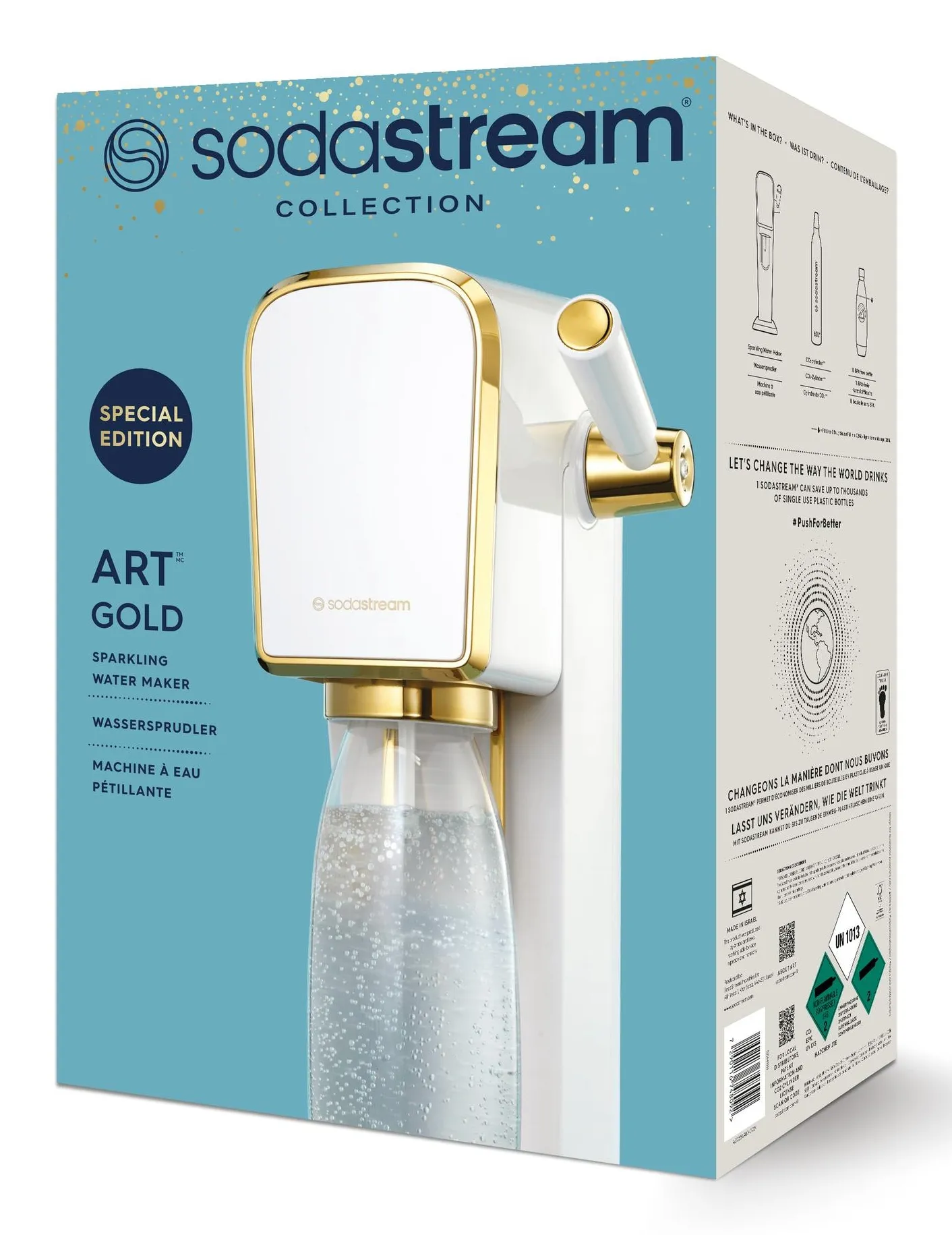 SodaStream ART kolsyremaskin - Vit/Guld