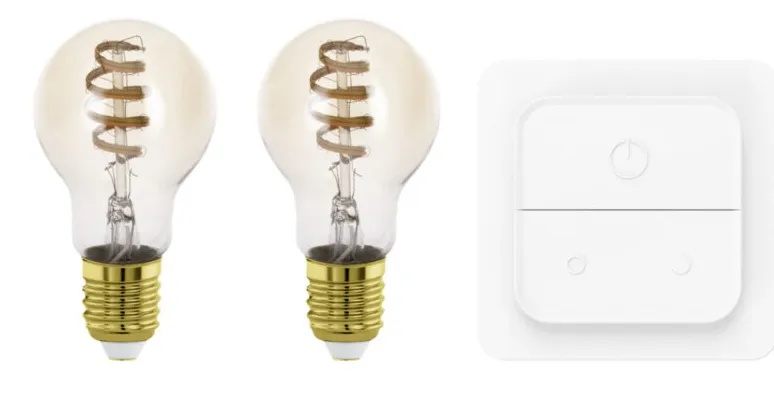 EGLO CONNECT-Z E27 - Smart LED Bulb, Amber