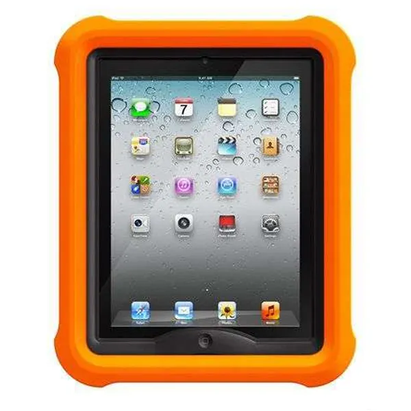 LifeProof LifeJacket Float Apple iPad 2/3/4 - Suojakotelo tabletille - vaahto - hyvin n&auml;kyv&auml; oranssi malleihin Apple iPad (3. sukupolvi), iPad 2, iPad with Reti