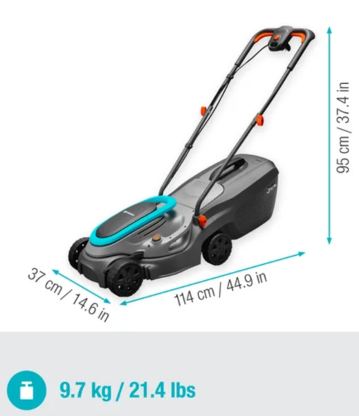 GARDENA PowerMax 32/1200 G2 - battery lawnmower