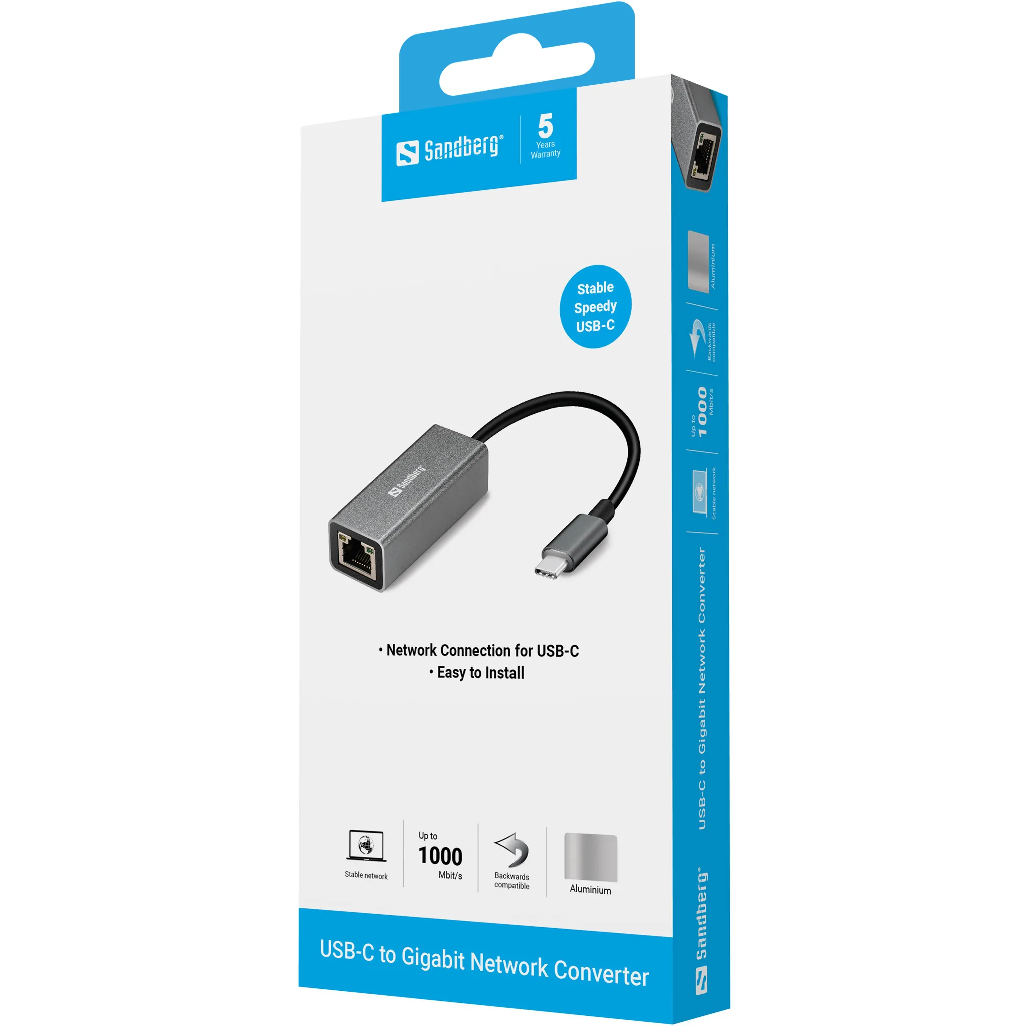 SANDBERG USB-C to Network Converter