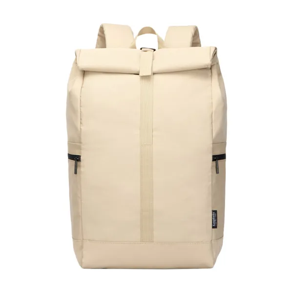 Kungsbacka Revna - notebook backpack, beige, 15.6"