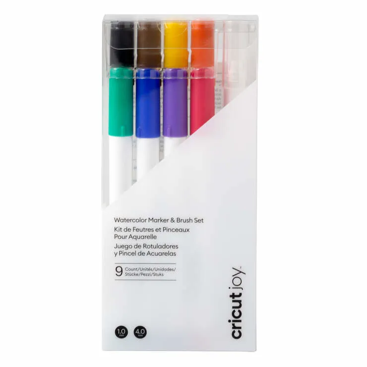 Cricut Joy Watercolor markers 9-pack 1.0