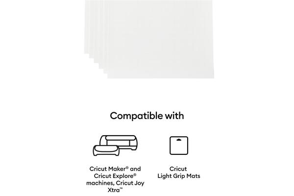 Cricut Joy Xtra Printable Vinyl White 12-pack A4