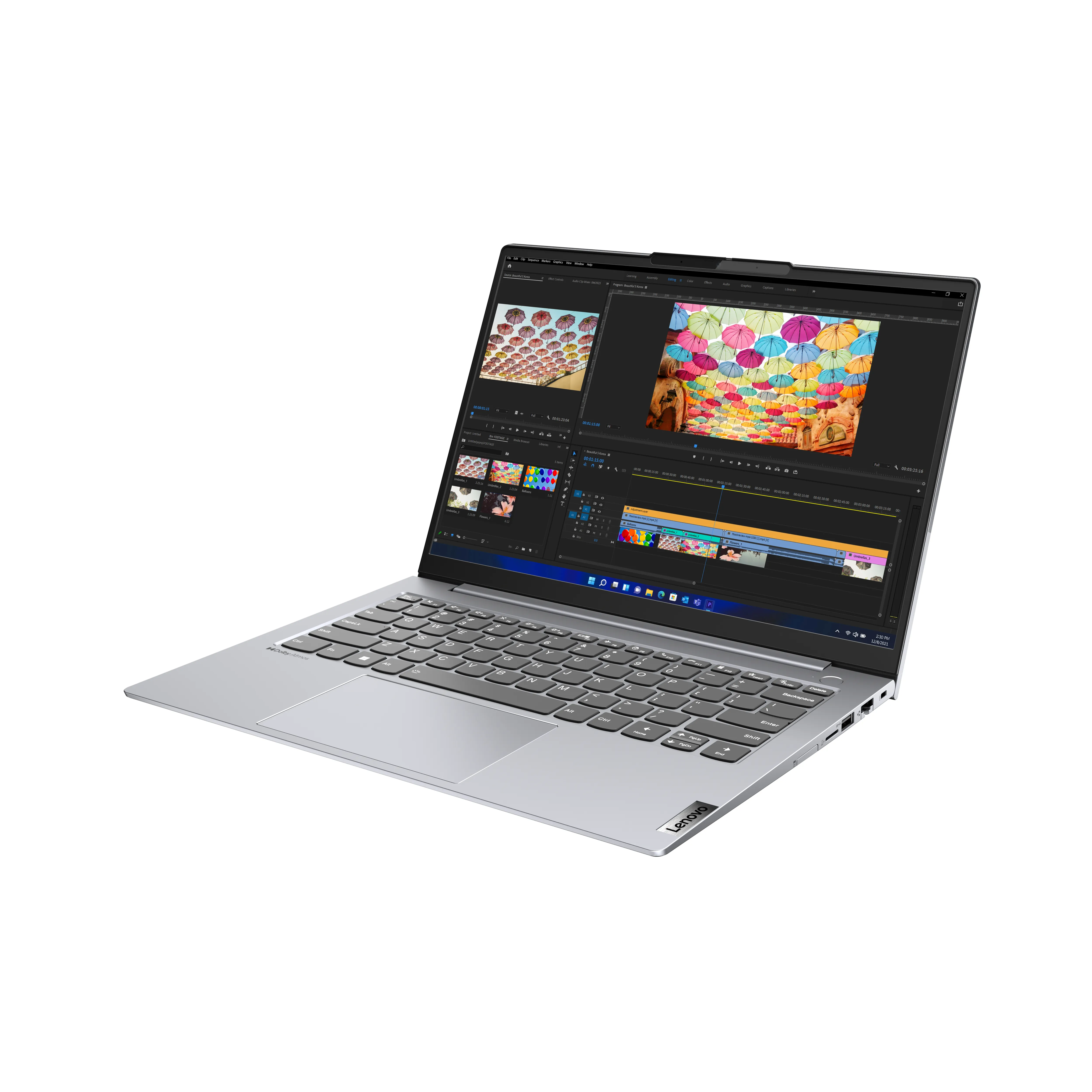 Lenovo ThinkBook 14 G4+ IAP 14.0" i5-1235U, 16 GB, 256 GB, Win 11 Pro - b&auml;rbar dator, gr&aring;