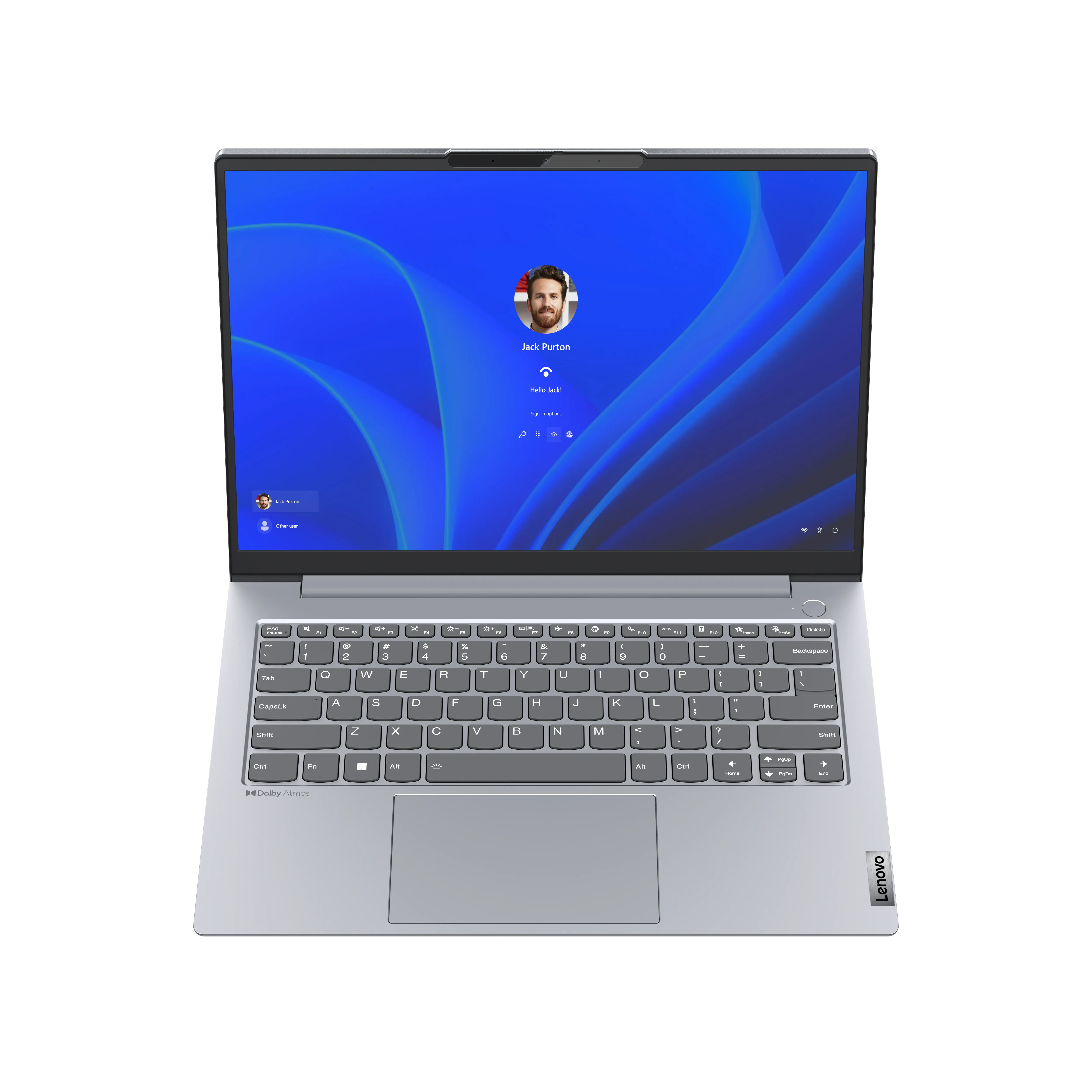 Lenovo ThinkBook 14 G4+ IAP 14.0" i5-1235U, 16 GB, 256 GB, Win 11 Pro - b&auml;rbar dator, gr&aring;