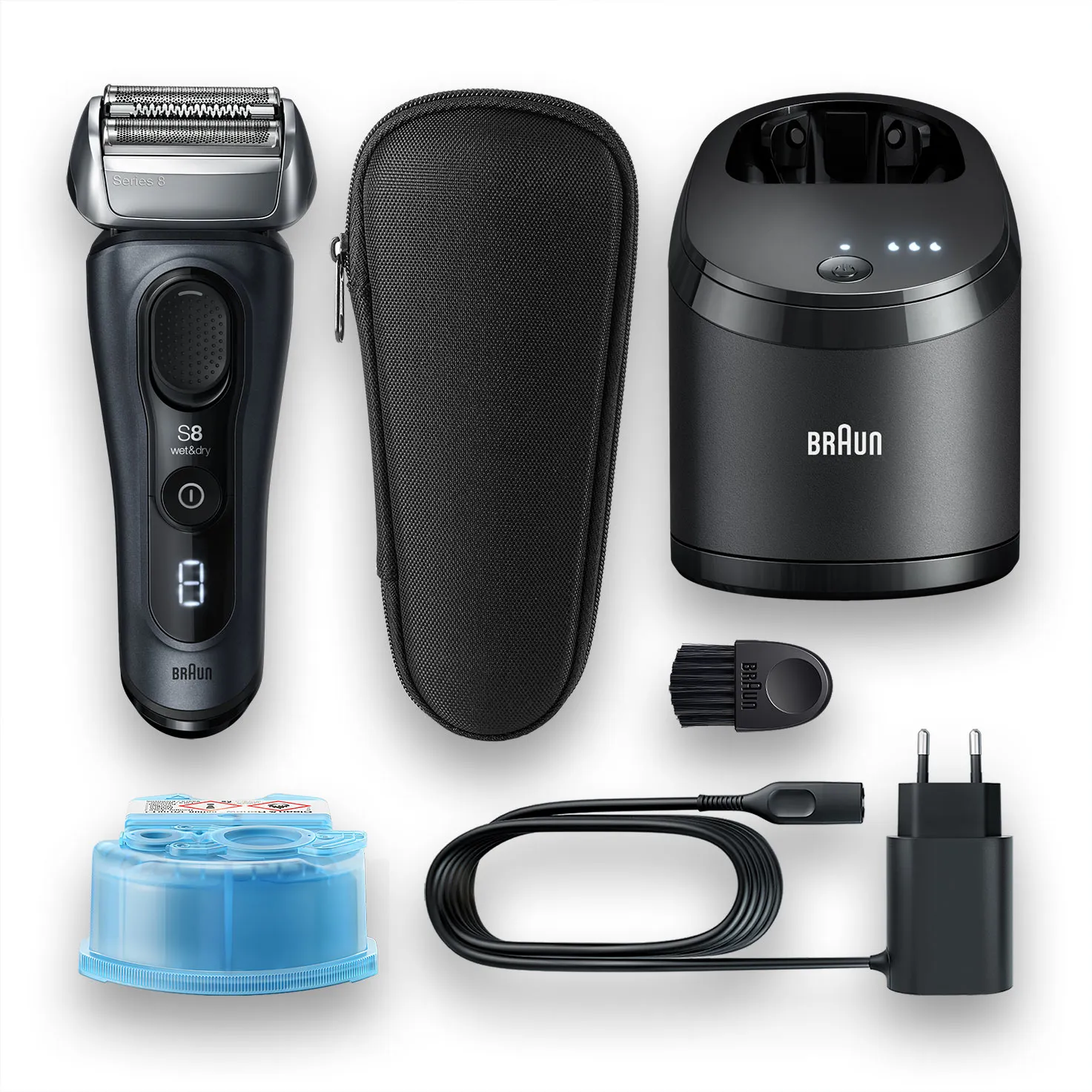 Braun Series 8 8463cc Wet & Dry - razor