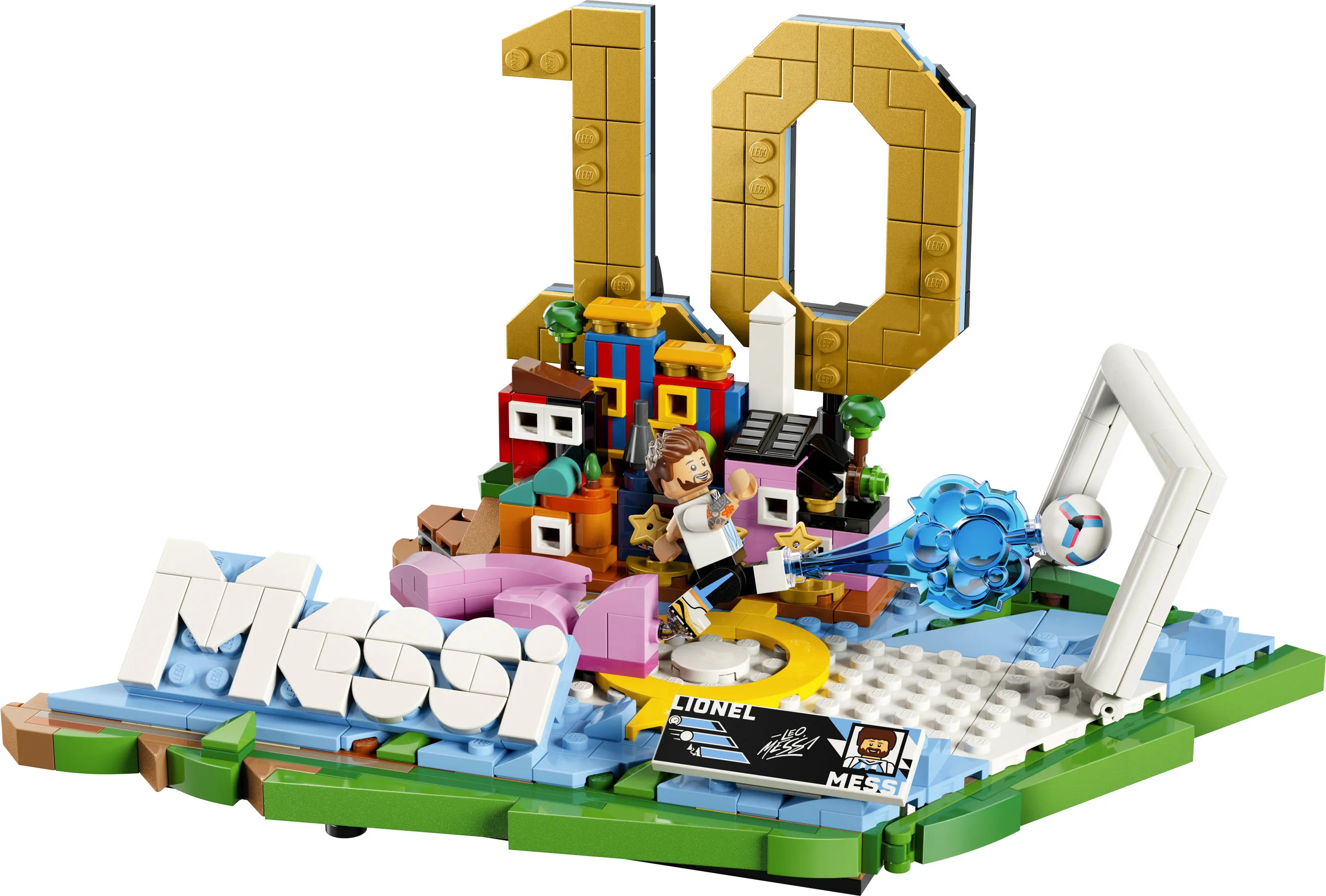 LEGO Editions Lionel Messi &ndash; Jalkapallon t&auml;htihetket 43011