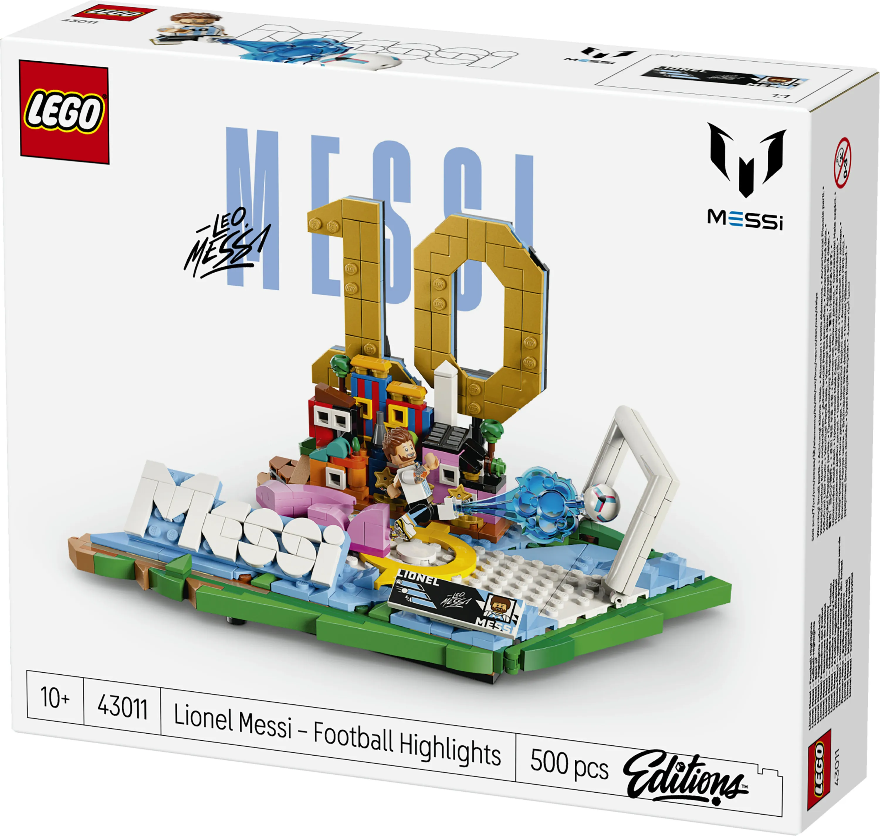 LEGO Editions Lionel Messi &ndash; Jalkapallon t&auml;htihetket 43011