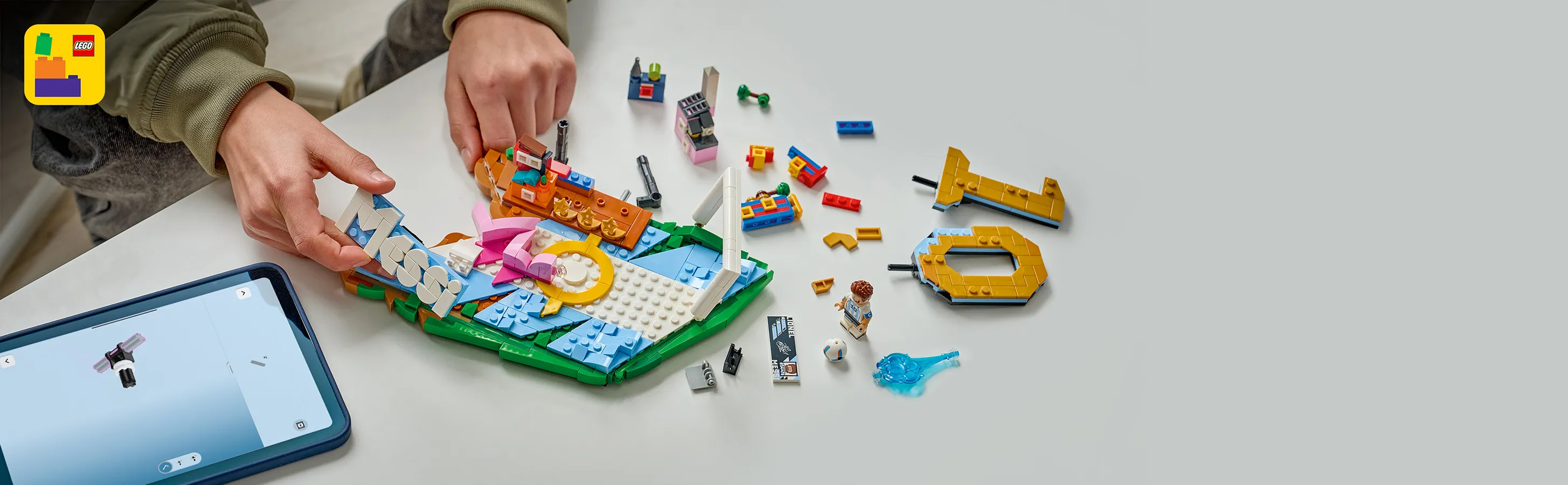 LEGO Editions Lionel Messi &ndash; Jalkapallon t&auml;htihetket 43011