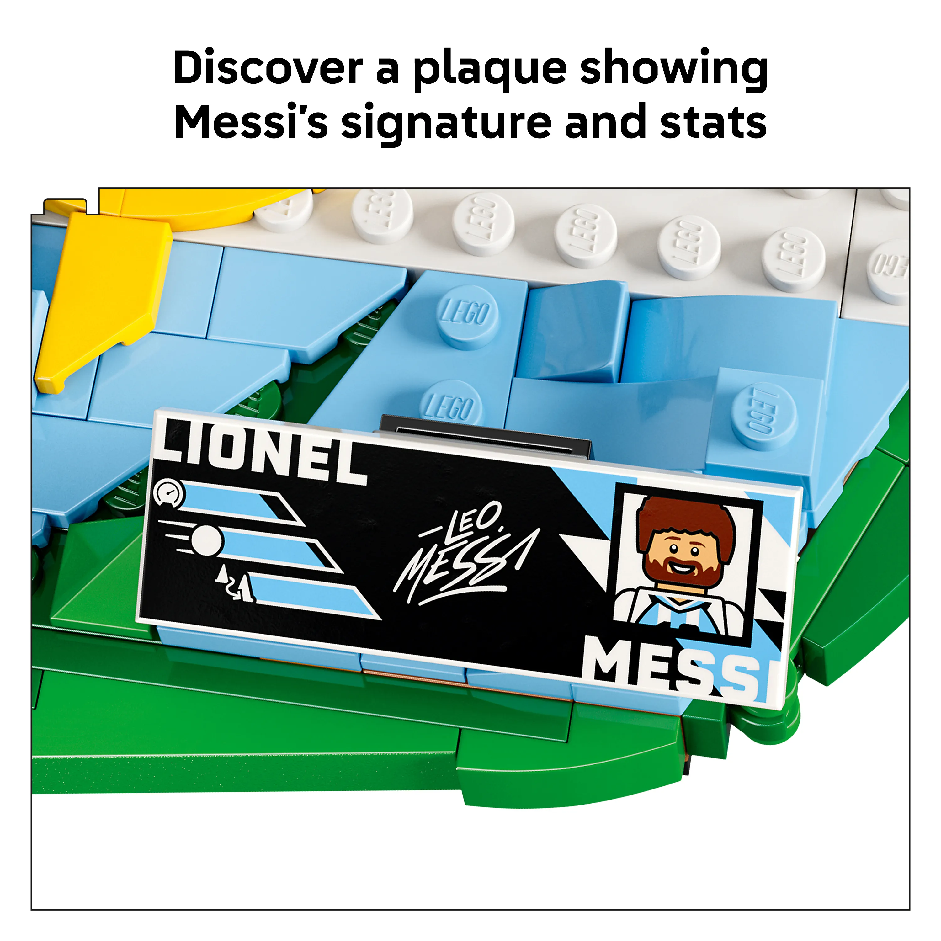 LEGO Editions Lionel Messi &ndash; Jalkapallon t&auml;htihetket 43011